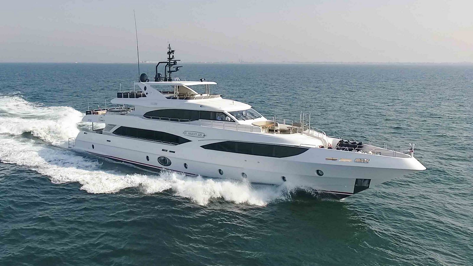 Fifth Majesty 125 yacht Bliss delivered by Gulf Craft
